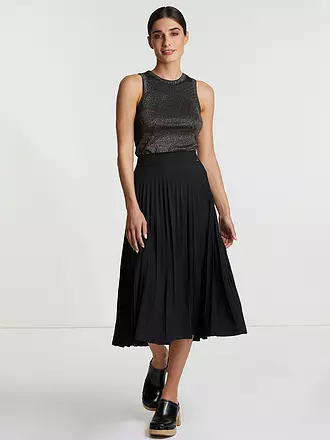 RICH & ROYAL | Jupe plissée | schwarz